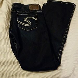 Frances style 28 waist Silver Jeans